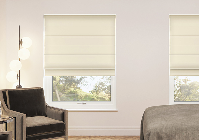 Kyoto Faux Silk, Sand - Twist&Fit Roman Blind - Image 3